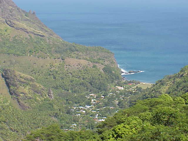 Le village d'Omoa